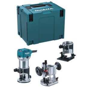 MAKRT0700CX2J#1.jpg. MAKITA Router Trimmer 1/4 Inch, 710 Watts (Electronic), RT0700 CX2J - SET