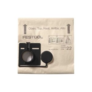 FES452970#1.jpg. FESTOOL Filter Bag, CT 22 / SINGLE BAG