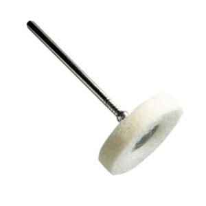 VERM4615#1.jpg. MINI Hard Felt polisher 22mm Wheel