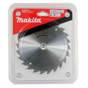 MAKA85101#1.jpg. MAKITA Sawblade 165 X 20 X Z24 - 1.5mm Kerf - Wood