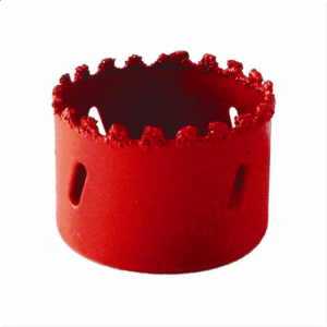 VERTC03086#1.png. Tork Craft Hole Saw Tungston Gritt, 086 - RED