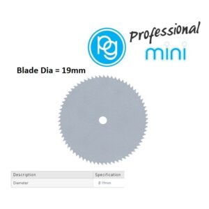 VERM5410#1.jpg. MINI Steel mini Saw Blade 19mm