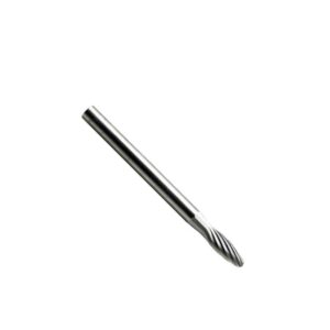 VERM1580#1.jpg. MINI Tungsten Carbide Cutter Flamel 3.0mm - Shank = 3.00mm QTY 1
