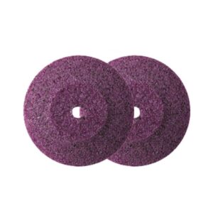 VERM2510#1.jpg. MINI Ruby Grinding Stone Lenticular Dia = 22mm - QTY 2