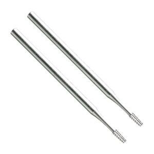 VERM1070#1.jpg. MINI Steel Engraving Cutters Cylindrical 1.4mm - Shank = 2.35mm QTY 2
