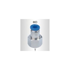 VERSPCF0602#1.jpg. PU Hose Fitting Female 1/4