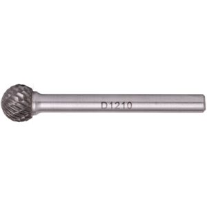 TCBU50612#1 - PTR. TCT Burrs, Ball 12 x 10mm, Shank 6mm