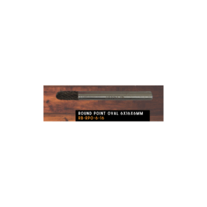 AUGRB-RPO-6-16#1.png. TCT Burrs, Cylindrical Round Point 06mm x 16mm, Shank 6mm