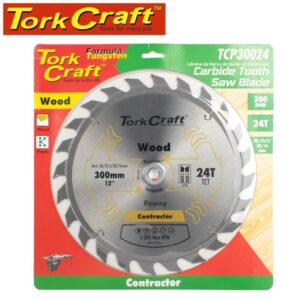 TCP30024#1.jpg. TORK CRAFT Sawblade 300 X 30 X Z24 - 2.2mm Kerf - Wood