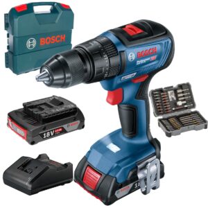 06019K003 #1 - PTR. BOSCH Impact Drill Driver , Cordless, 18.0v 2.0Ah - GSB18-50 - SET