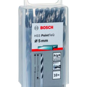 2608577218 #1. BOSCH Drill Bit Industrial, 05.0mm Quality BULK Pack Of 10