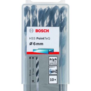 2608577228 #1. BOSCH Drill Bit Industrial, 06.0mm Quality BULK Pack Of 10