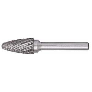 VERTCBU80612#1.jpg. TCT Burrs, Conical Round Point 12mm x 25mm, Shank 6mm