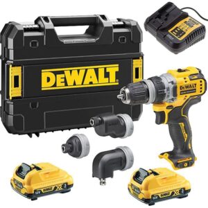 DEWDCD703L2T#1.jpg. DEWALT Drill Driver Cordless, 12.0v 3.0Ah - DCD703L2T - MULTI HEAD SET