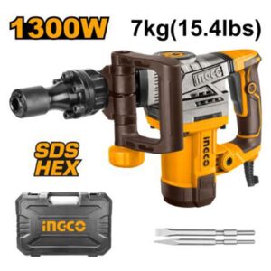 pdb130018a - PTR. INGCO Demolition Breaker Hammer, 17mm HEX, 7KG