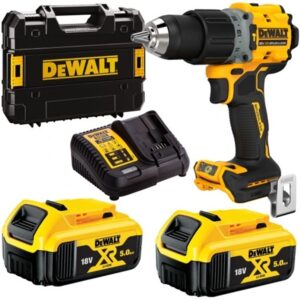 dewalt-dcd805p2t - PTR. DEWALT Impact Drill Driver Cordless, 18.0v 5.0Ah - DCD805P2 - SET