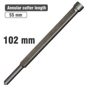 HSSCORXPILOTXL#1.jpg. Cutter Pilot Pin, Long - 102mm For Annular Or Broach Cutter