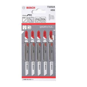 T101A#2.jpg. BOSCH Jigsaw Blades T101A Cuttinjg Perspex - Pack Of 5