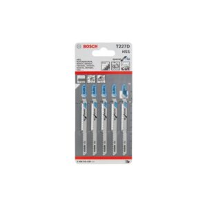 T227D#2.jpg. BOSCH Jigsaw Blades T227D Cutting Corrugated Board - Pack Of 5