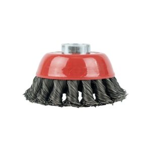 WIRECUPBRUSH075#1.jpg. Wire Cup Brush 70mm, Twisted - M14