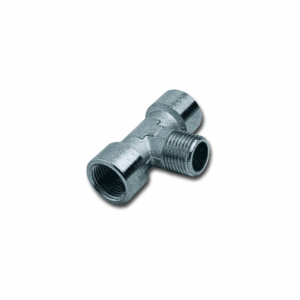 VERGAV12522#1.png. T Connector 1/4 Female - Female - Male