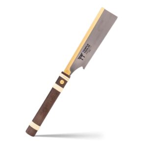 D-180-C #4. Temple Dozuki Pull Saw | Ultra-Fine Crosscut | 180mm, JAPANESE