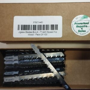 PTRT144D #2. Jigsaw Blades BULK - T144D Speed For Wood - Pack Of 100