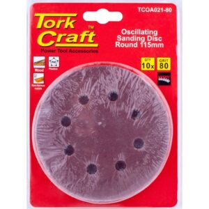 VERTCOA021-080#1.jpg. Multi, Oscillating Sanding Disc 115mm Dia, #080