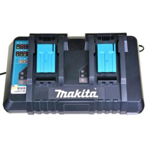 MAK1969336#1.jpg. MAKITA Charger DUAL PORT, 18.0v x 2 - DC18RD