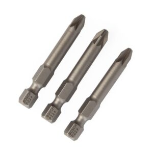 BOS2607001577#1.jpg. BOSCH Pozi, Screwdriver Bit, 2 - 49mm 3 Pcs