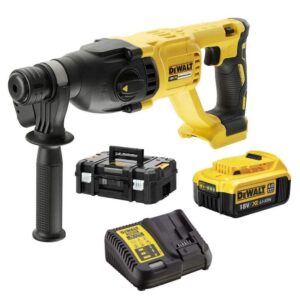 DEWDCH133M1#1.jpg. DEWALT Rotary Hammer Cordless, 18.0v - DCH133M1(Brushless) -1 x 4.0 Ah Batt