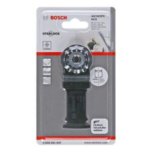 BOS2608661637#1.jpg. BOSCH Multi, Flush-Cut Soft Wood Saw Blade 32mm - Starlock