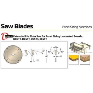 DIM9553359S#1.jpg. DIMAR Sawblade 360 X 65 X Z72 W, 4.4mm DIMAR DTOP - D-TOP PH 2/9/110
