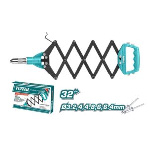 CGRTOT-RIVETER3#1.jpg. TOTAL Riveter, Lazy Tong Riveter, 3.2 To 6.4mm | THT32321