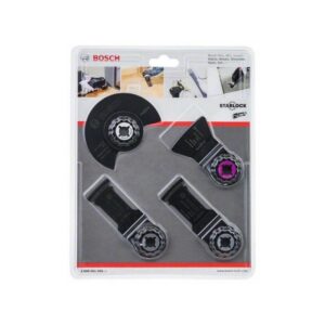 BOS2608661696#1.jpg. BOSCH Multi, Floor Working, PMF Accessory SET, 4 Piece - Starlock
