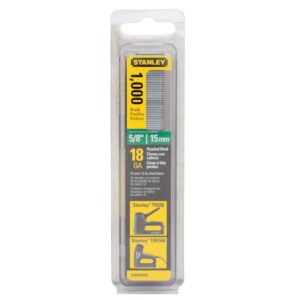 BENBN0625T#1.jpg. STANLEY Nails 18G - J Type, 15mm Box 1000
