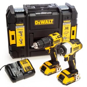 dewalt-dck2060d2t - PTR. DEWALT Combo Kit, Impact Drill & Impact Driver, Cordless, DCD778 & DCF887