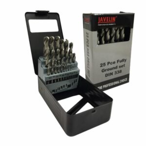 AUGDRILLBITSETICE25PC#1.jpg. Drill Bit Set, 1 - 13mm, M2 Fully Ground 25 Pc