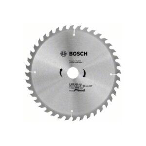 SB25430040WE#1.jpg. BOSCH Sawblade 254 X 30 X Z40 - 3.0mm Kerf - Wood
