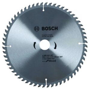 2608644407 #2 - PTR. BOSCH Sawblade 254 X 30 X Z60 - 3.0mm Kerf - Wood