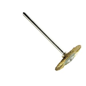 VERM4065#1.jpg. MINI Brass Wheel Brush 21mm