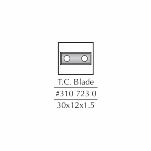DIM3107230#1.png. DIMAR Spare Blade, 29.5 X 12 X 1.5, Replaceable Blade