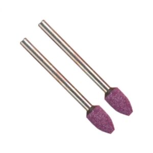 VERM2130#1.jpg. MINI Ruby Grinding Bullet 06 x 10mm - Shank = 3.00mm QTY 2